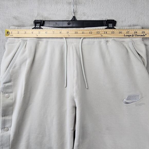 Nike Sportswear NSW French Terry Tearaway Pants Men's Size XXL Block Futura Logo - Picture 10 of 14